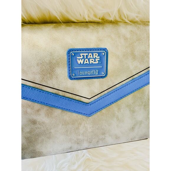 *NEW* Loungefly Star Wars Jango Fett Chain Strap Crossbody Bag - Picture 5 of 9